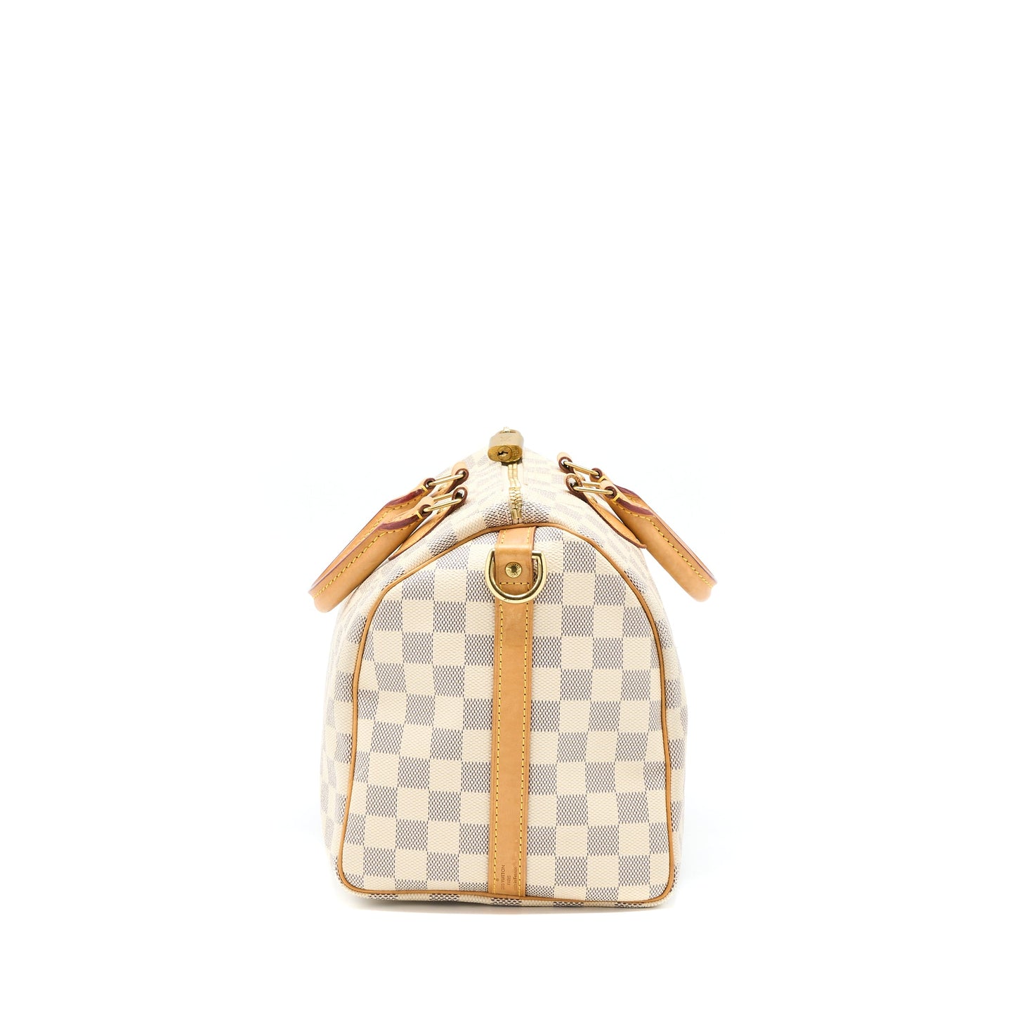 Louis Vuitton Speedy Bandouliere 30 Damier Azur GHW