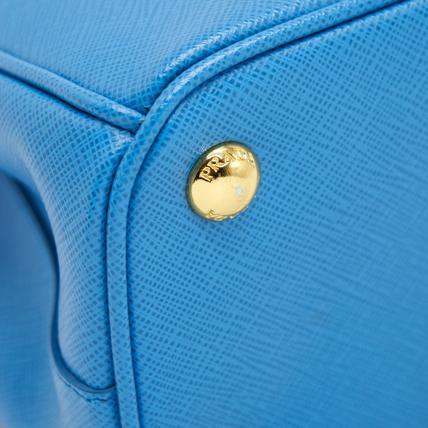Prada Galleria Tote Bag Lake Blue