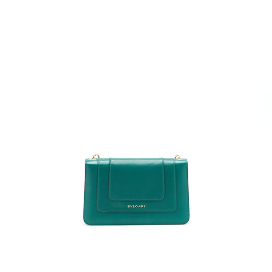 BVLGARI SERPENTI FOREVER Crossbody Bag Green