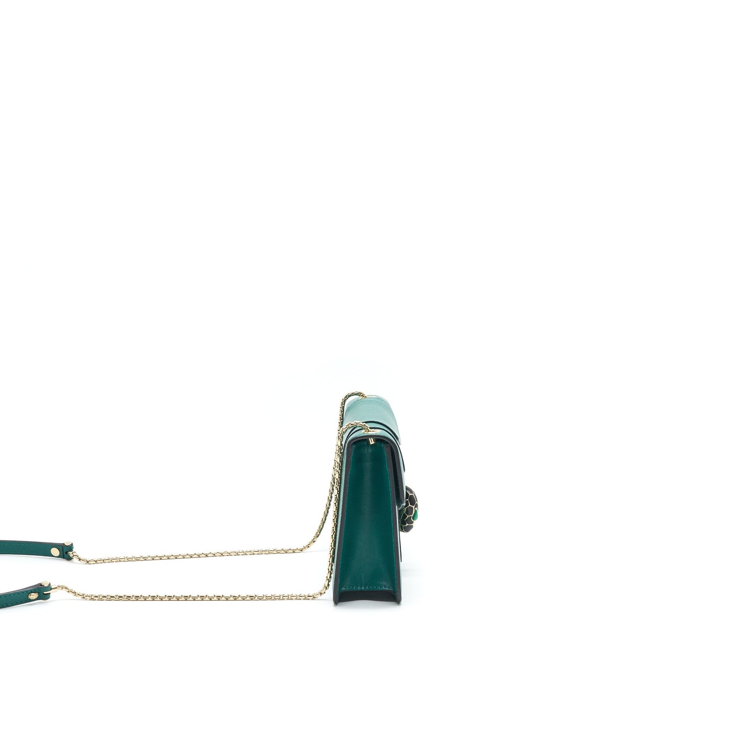 BVLGARI SERPENTI FOREVER Crossbody Bag Green