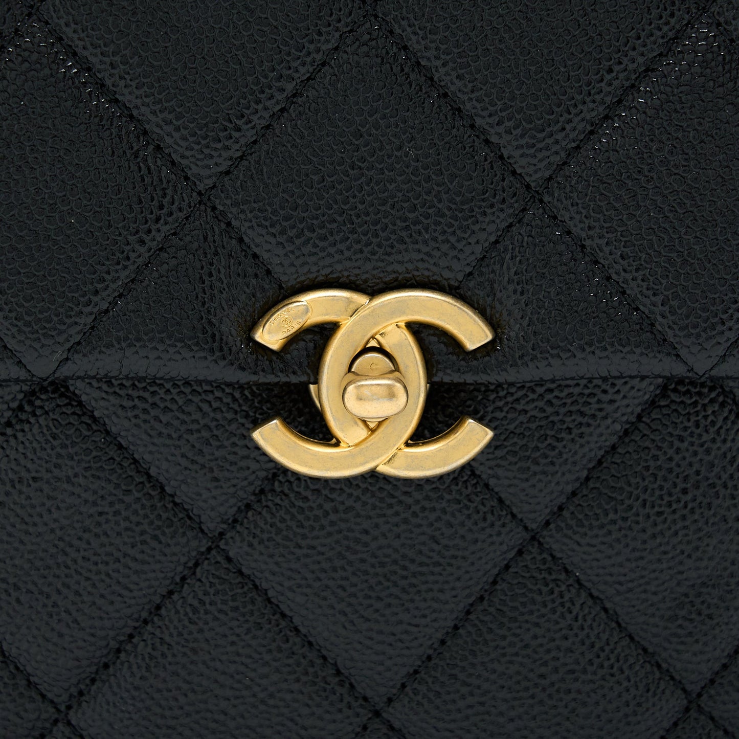 Chanel 22P Flap Backpack Caviar Black GHW (Microchip)