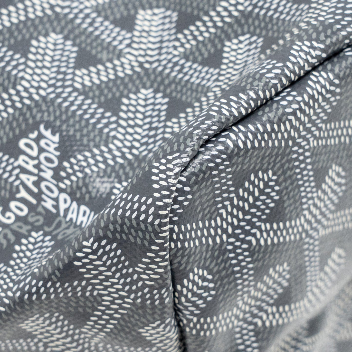Goyard Saint Louis PM tote goyardline canvas grey SHW
