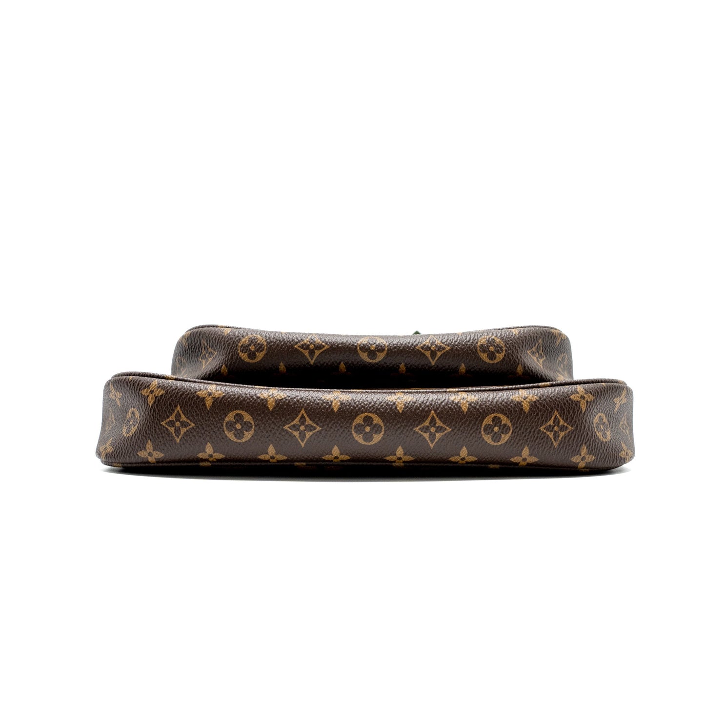 Louis Vuitton Multi Pochette Accessories Monogram Canvas Khaki Strap GHW