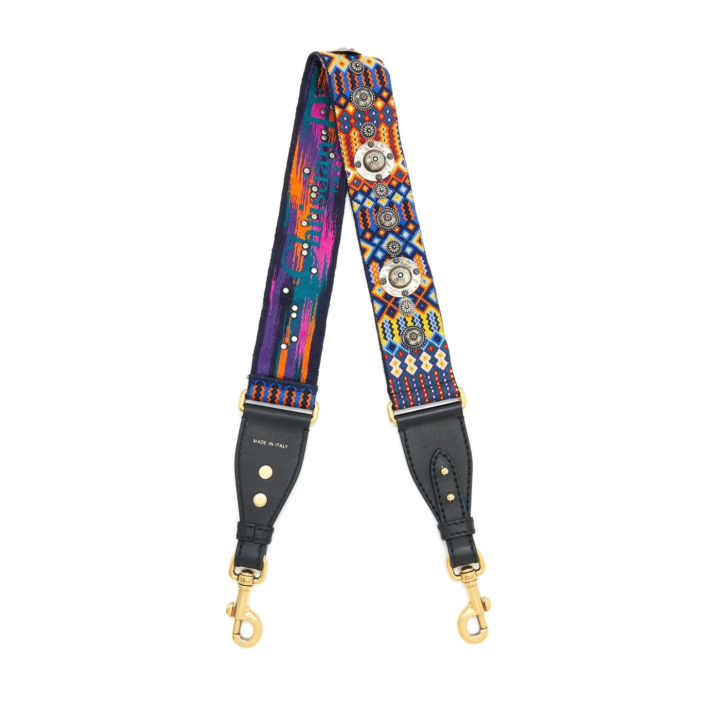 Christian Luxury Dior Shoulder Strap Mix Coloured Pattern