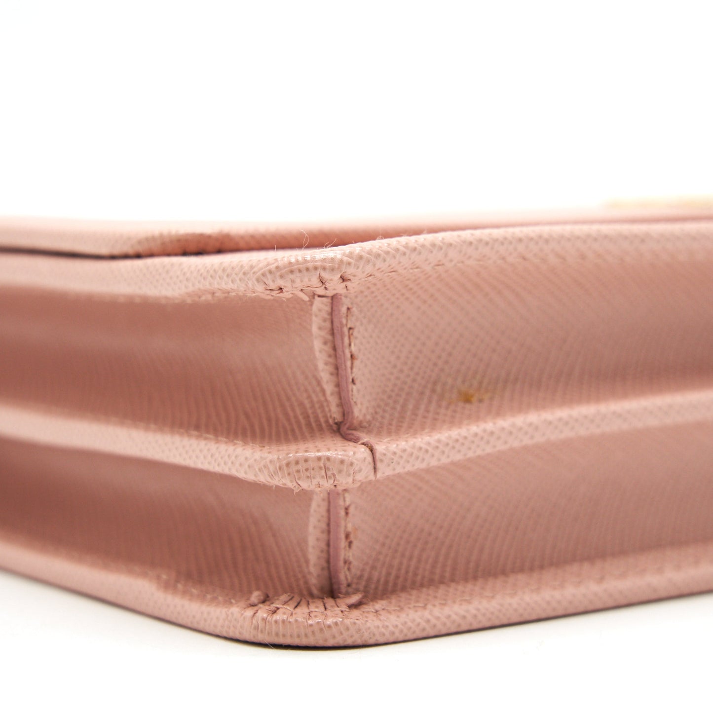 PRADA Portaf Saffiano Metal Oro Orchidea Bag