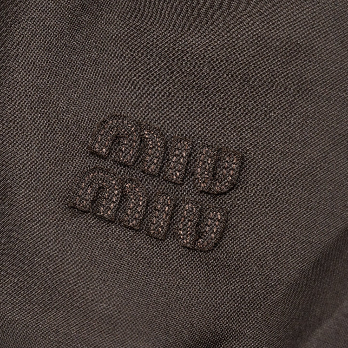 Miu Miu Size 40 Mohair Blouson Jacket Mohair/Virgin Wool Ebony