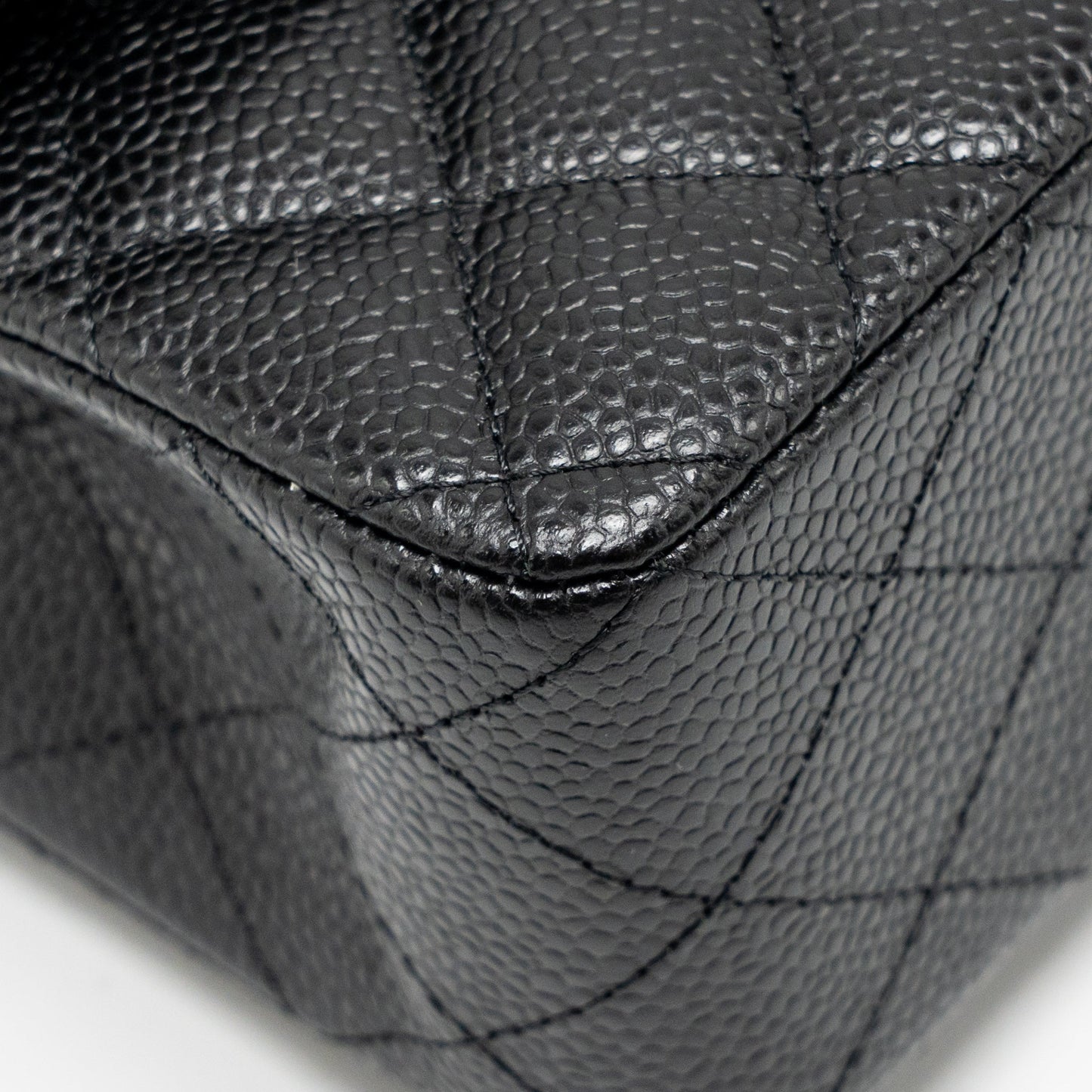 Chanel Small Classic Double flap bag caviar black GHW (microchip)
