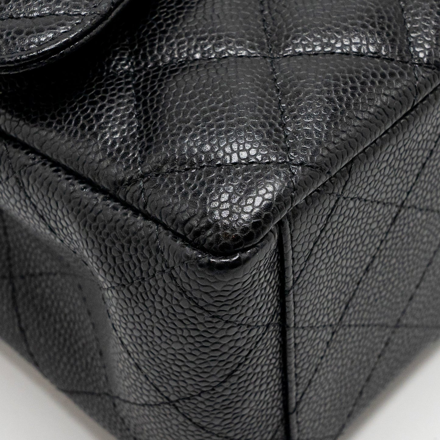 Chanel Maxi Classic Double Flap Bag Caviar Black GHW