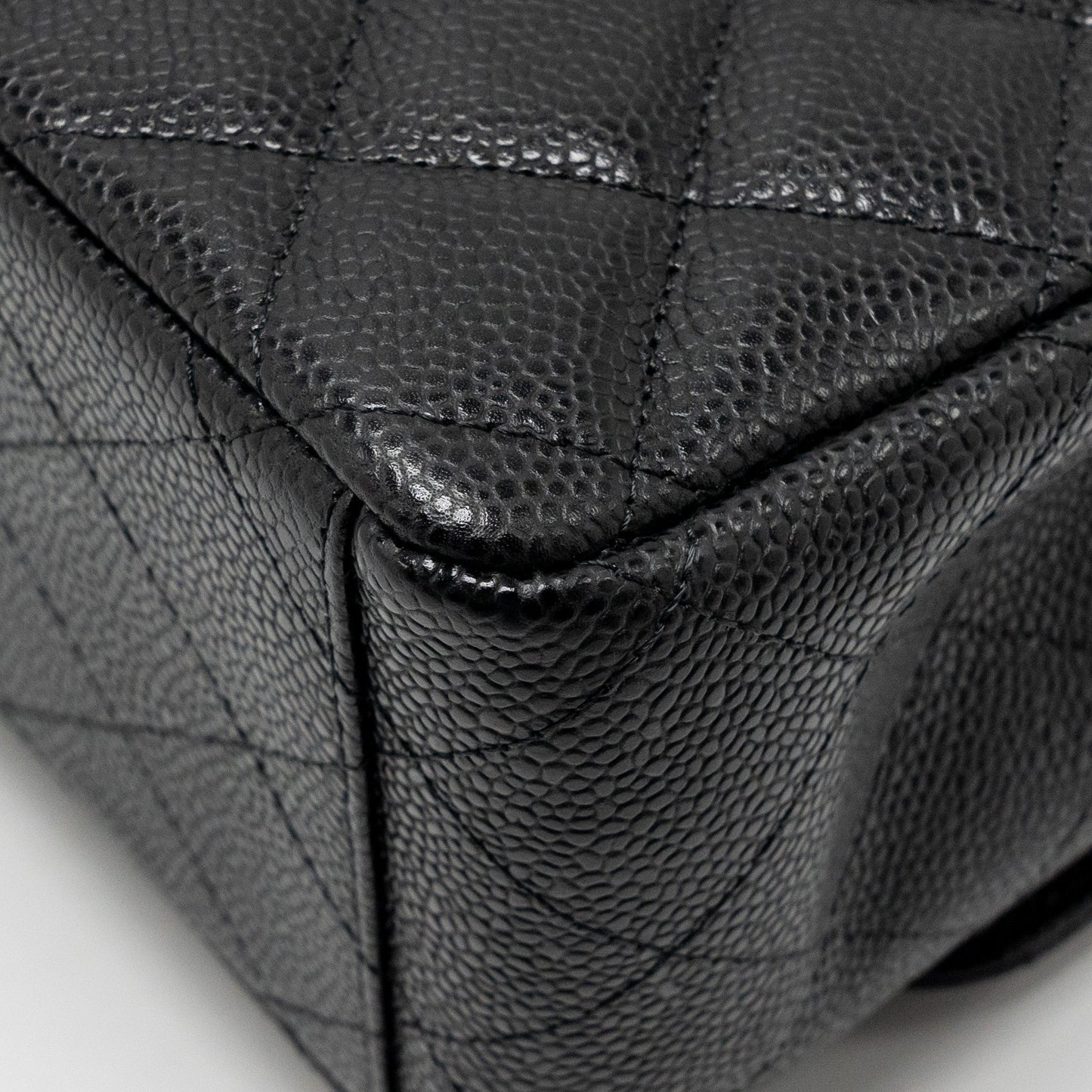 Chanel Maxi Classic Double Flap Bag Caviar Black GHW