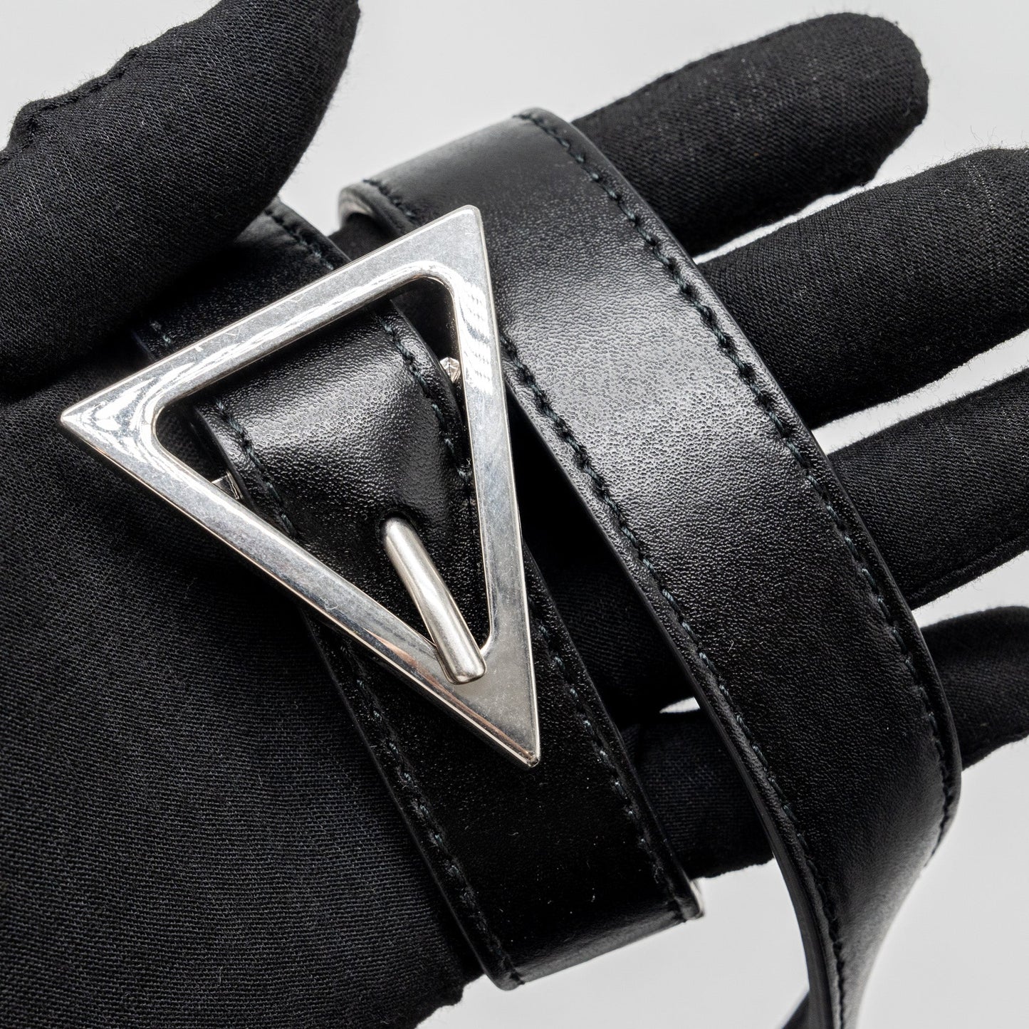 Bottega Veneta Small Cassette Leather Black SHW