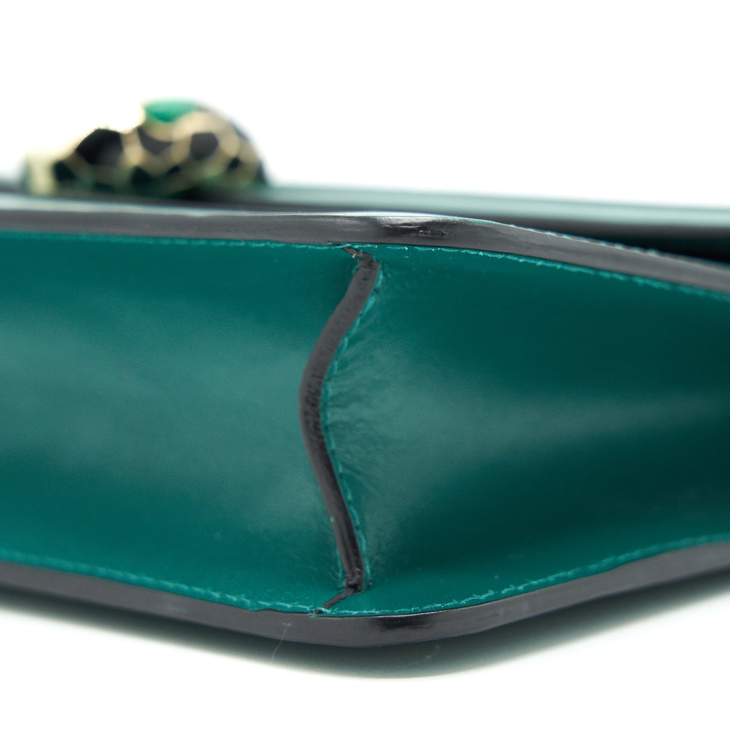 BVLGARI SERPENTI FOREVER Crossbody Bag Green