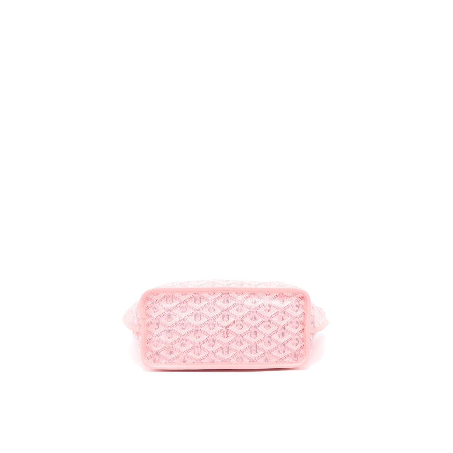 Goyard Limited Edition Anjou Mini Bag Canvas/Calfskin Pink SHW
