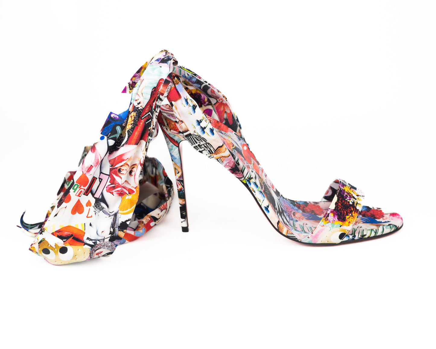 Christian Louboutin Sandale Du Desert Heels