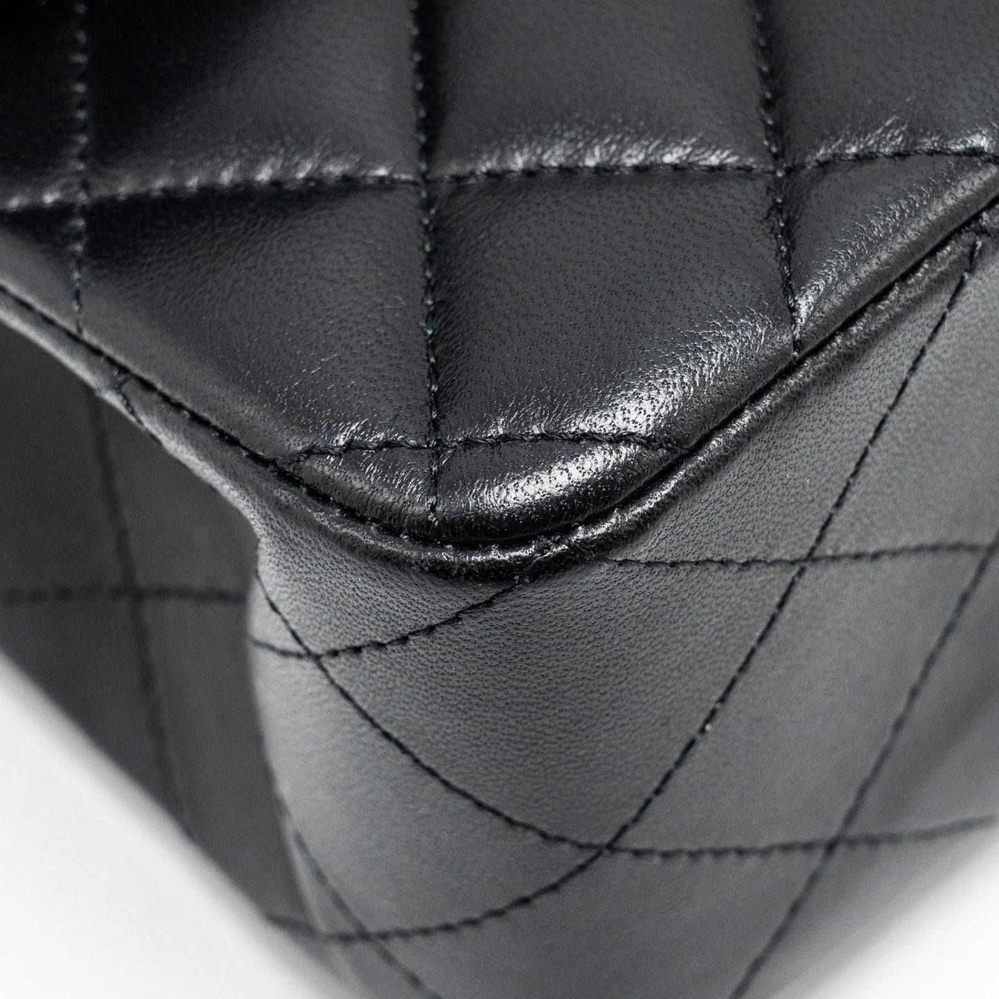 Chanel Small Classic Double Flap Bag Lambskin Black GHW