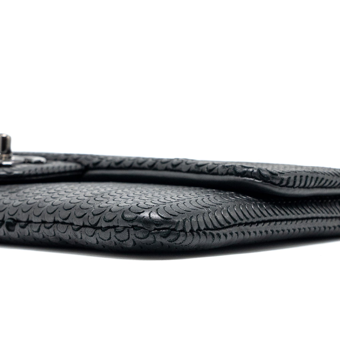 Chanel Flap Clutch Lambskin Black with Black Hardware