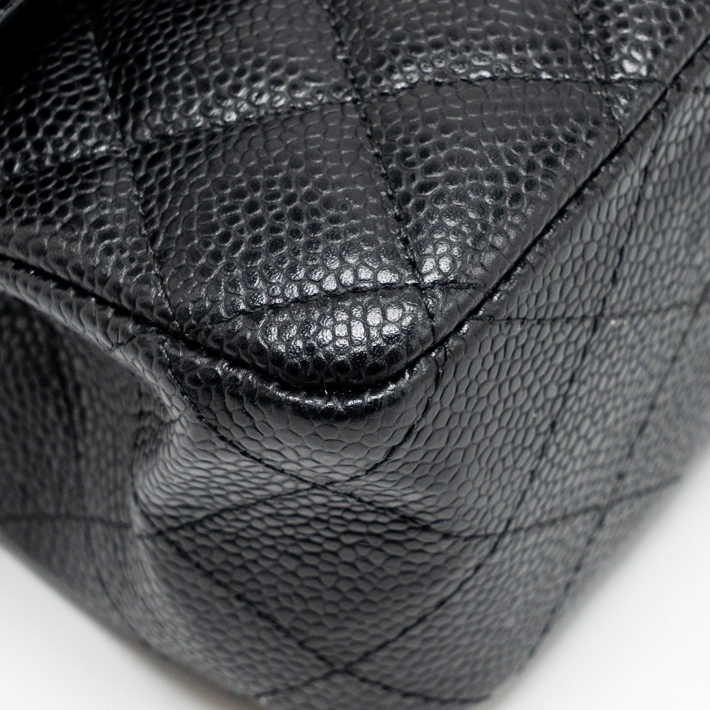 Chanel Medium Classic Double Flap Bag Caviar Black GHW