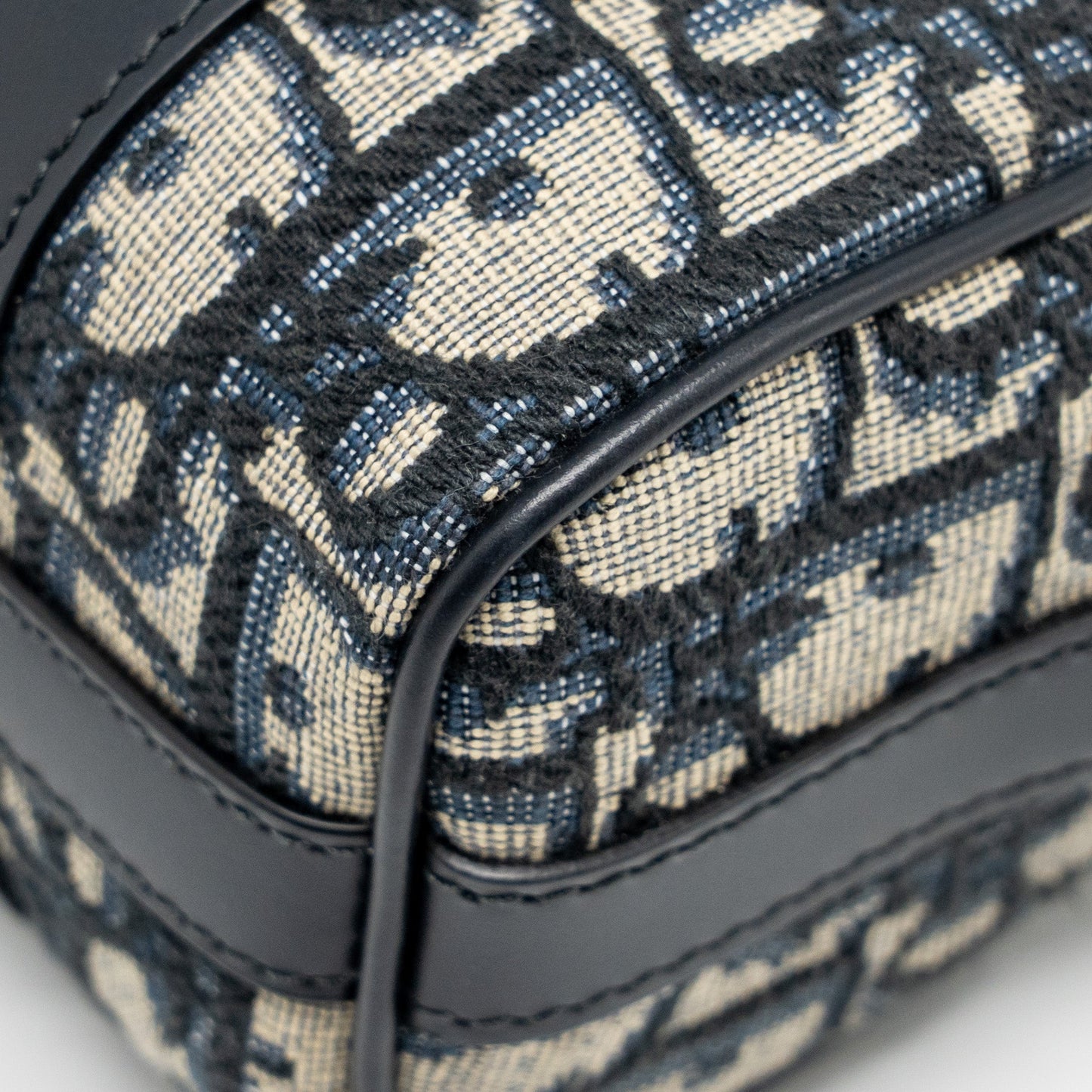 Dior Groove 17 Bag Nano Blue Oblique Canvas GHW