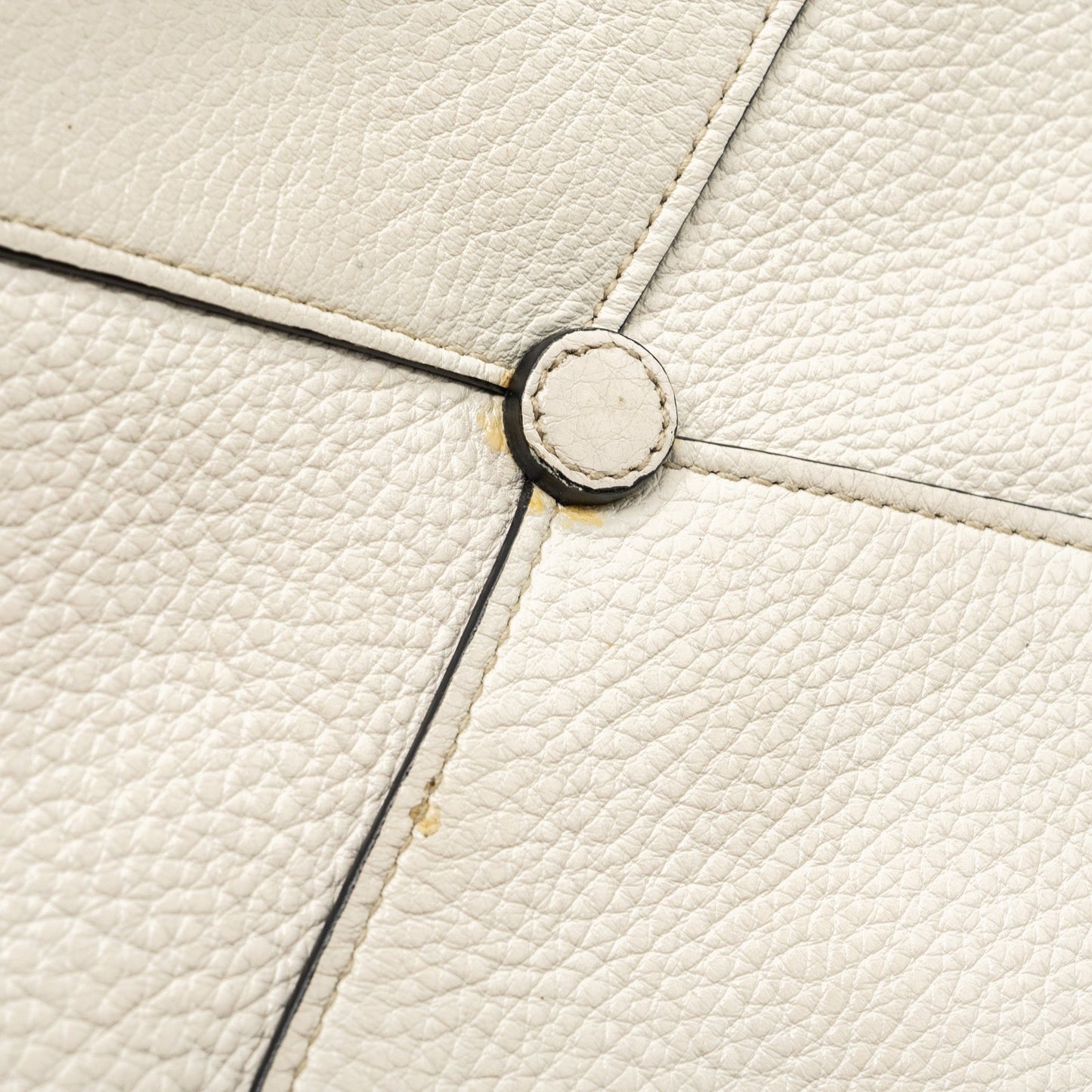 Prada Tote Bag Calfskin White GHW