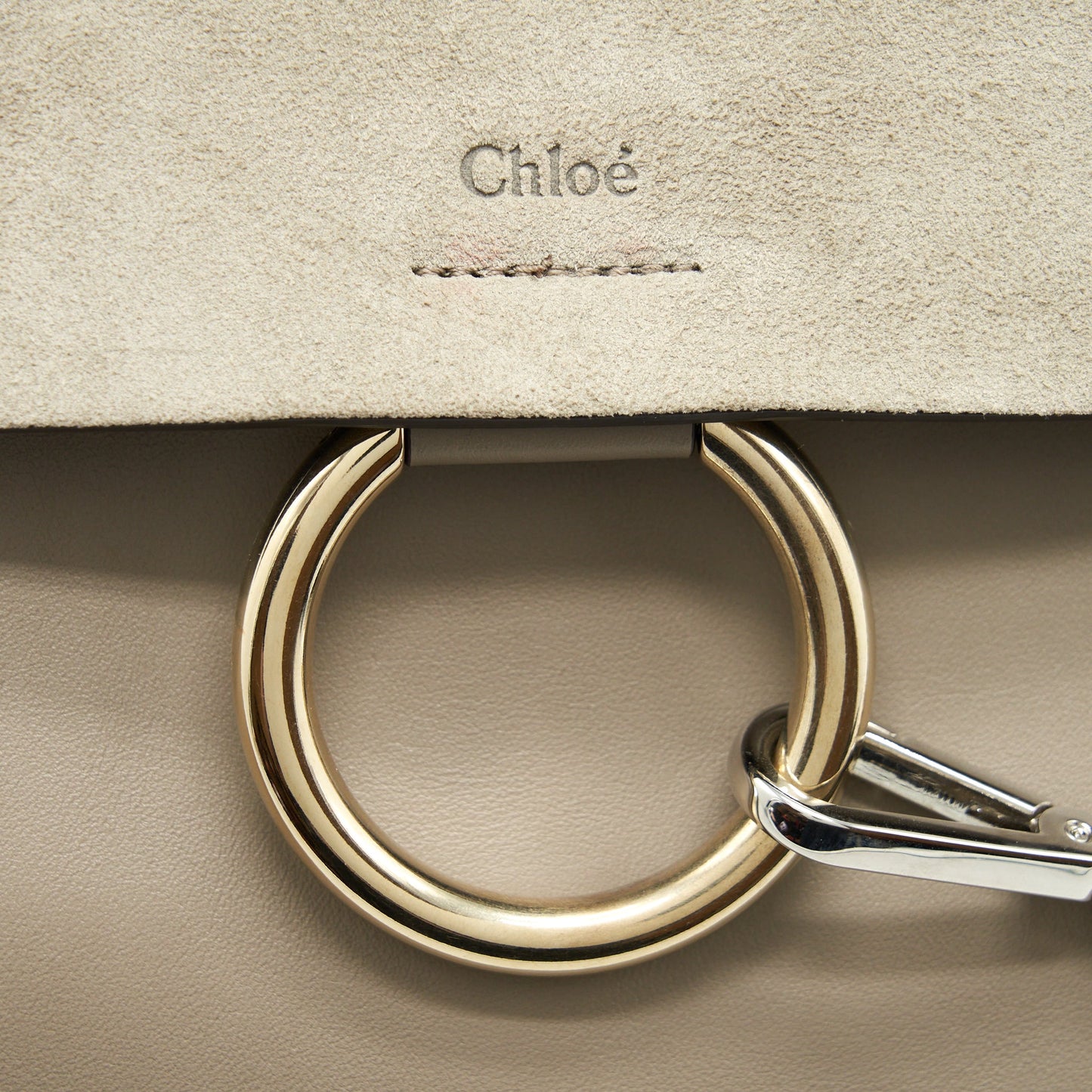 Chloe Faye Bag Grey SHW