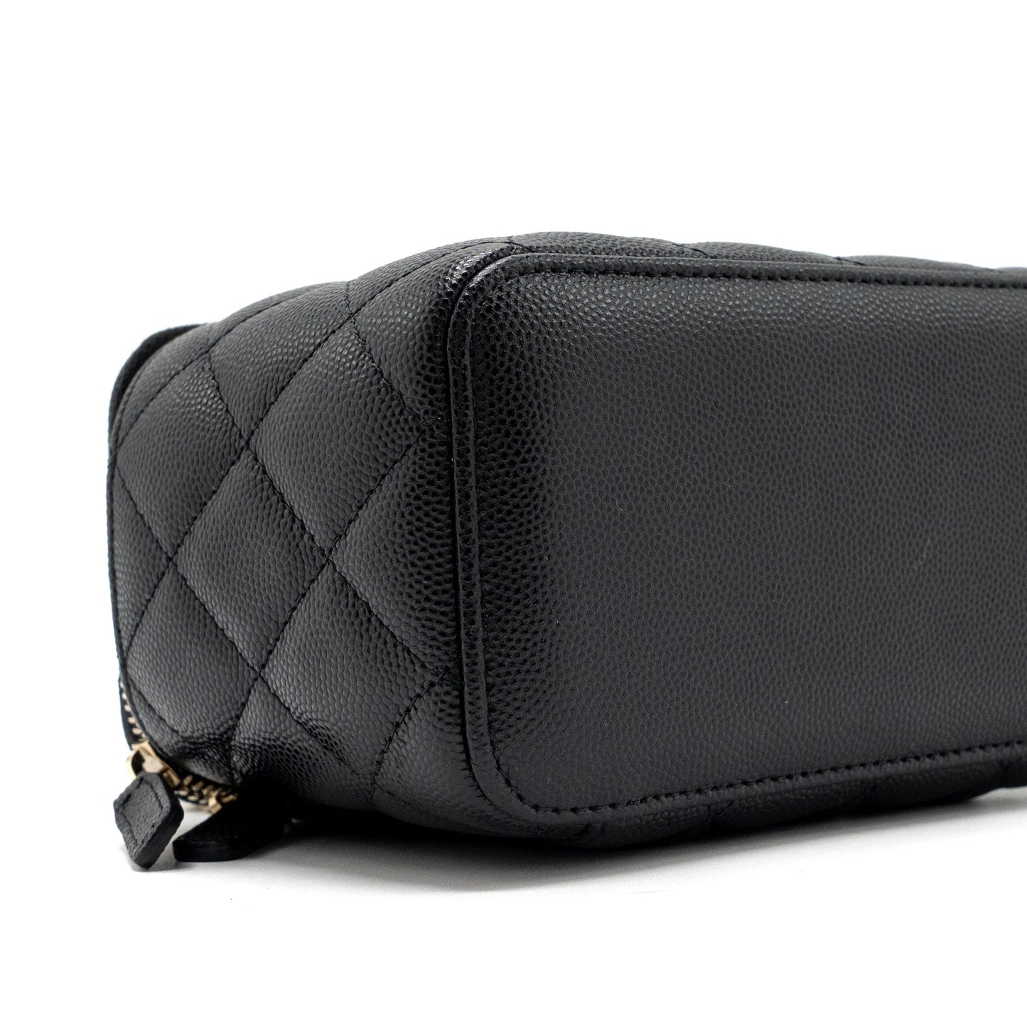 Chanel Long Vanity Case Caviar Black LGHW