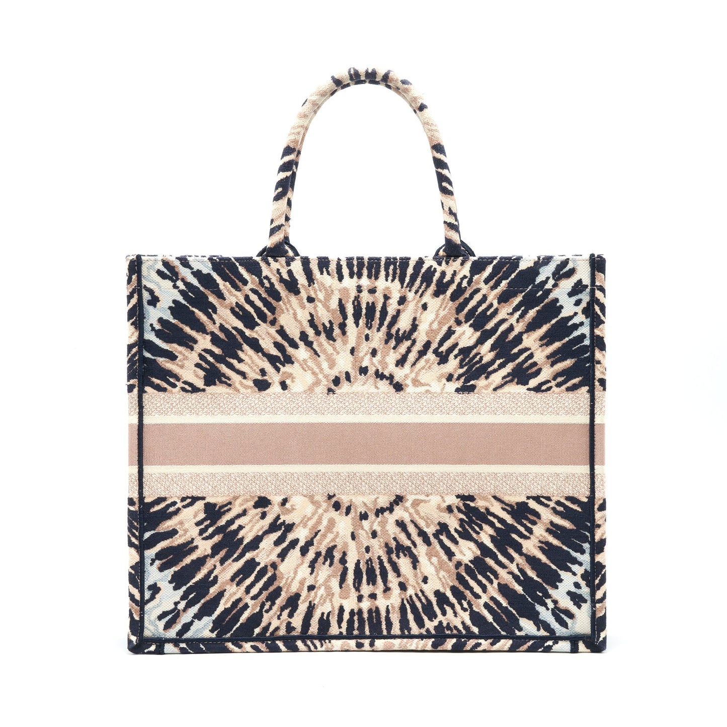 Christian Luxury Dior Large Book Tote Multicolour Limited Edition
