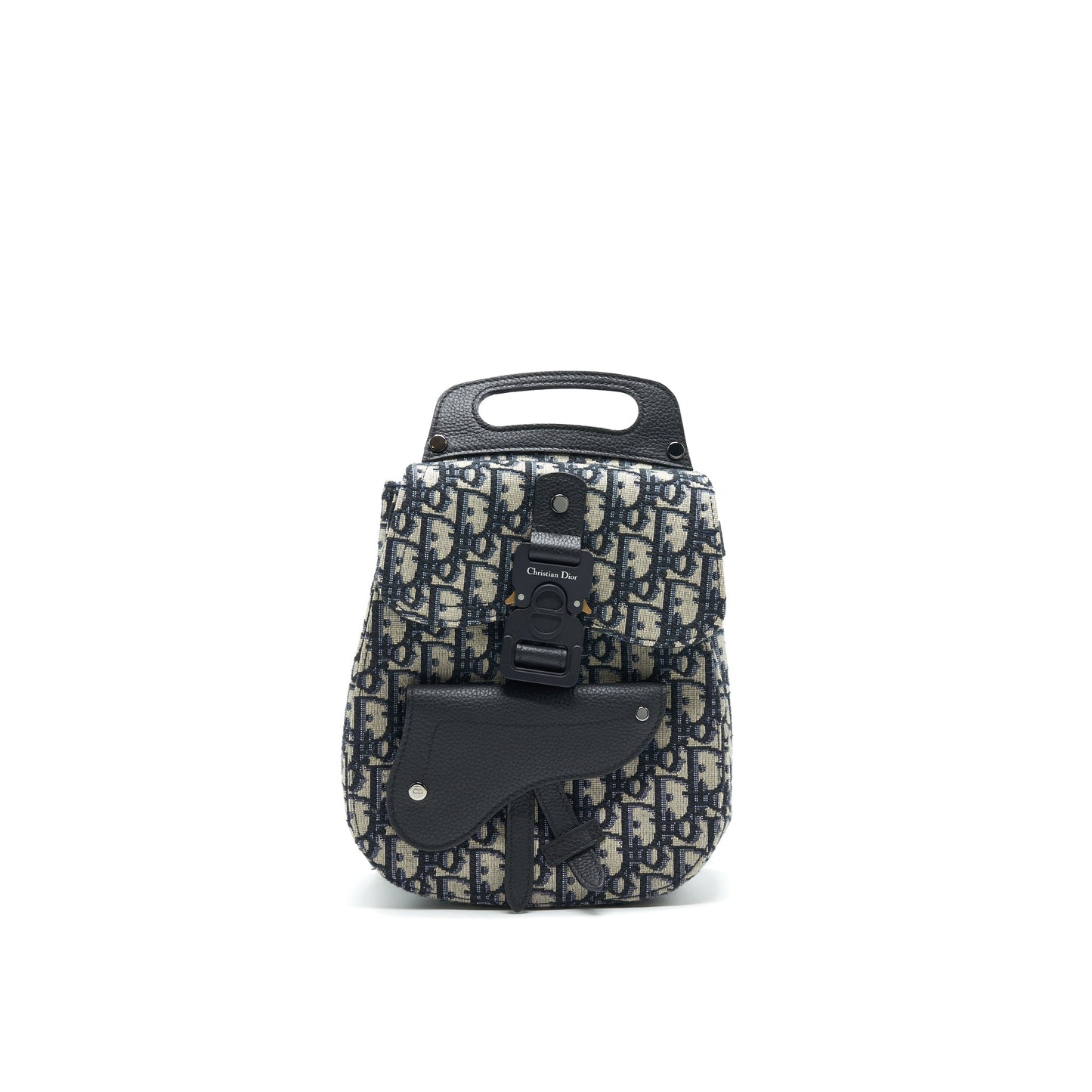 Luxury Dior Oblique Saddle Backpack