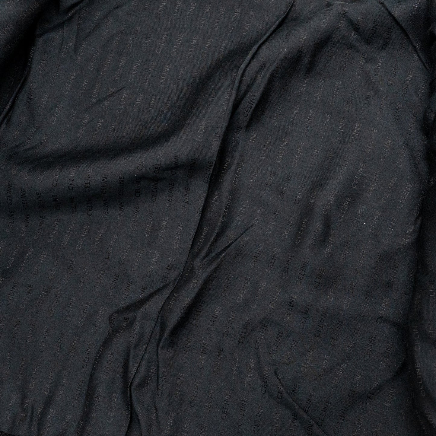 Celine Size 40 Chasseur Jacket Tweed Black GHW