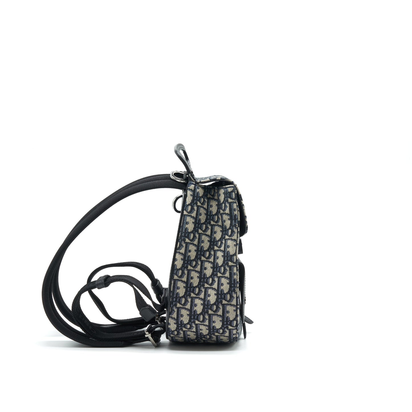 Luxury Dior Oblique Saddle Backpack