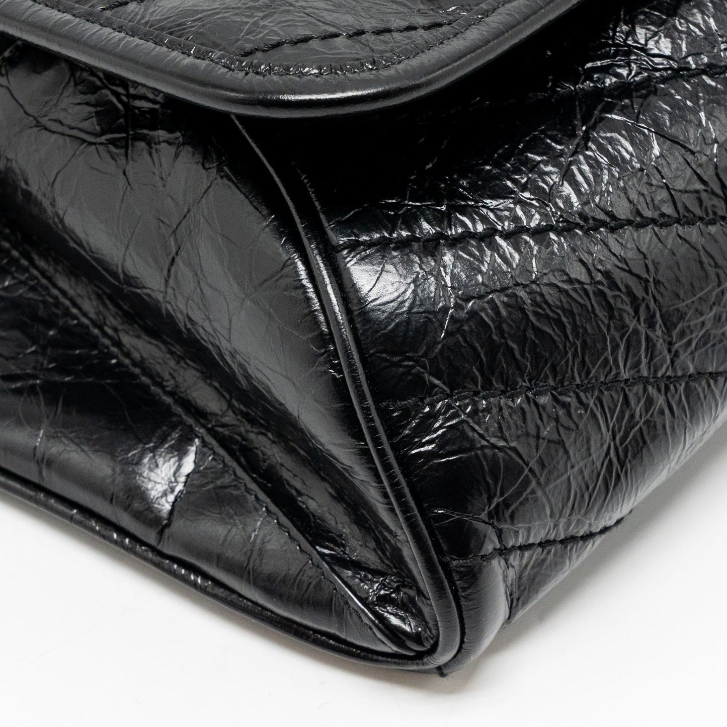 Saint Laurent niki body calfskin black SHW
