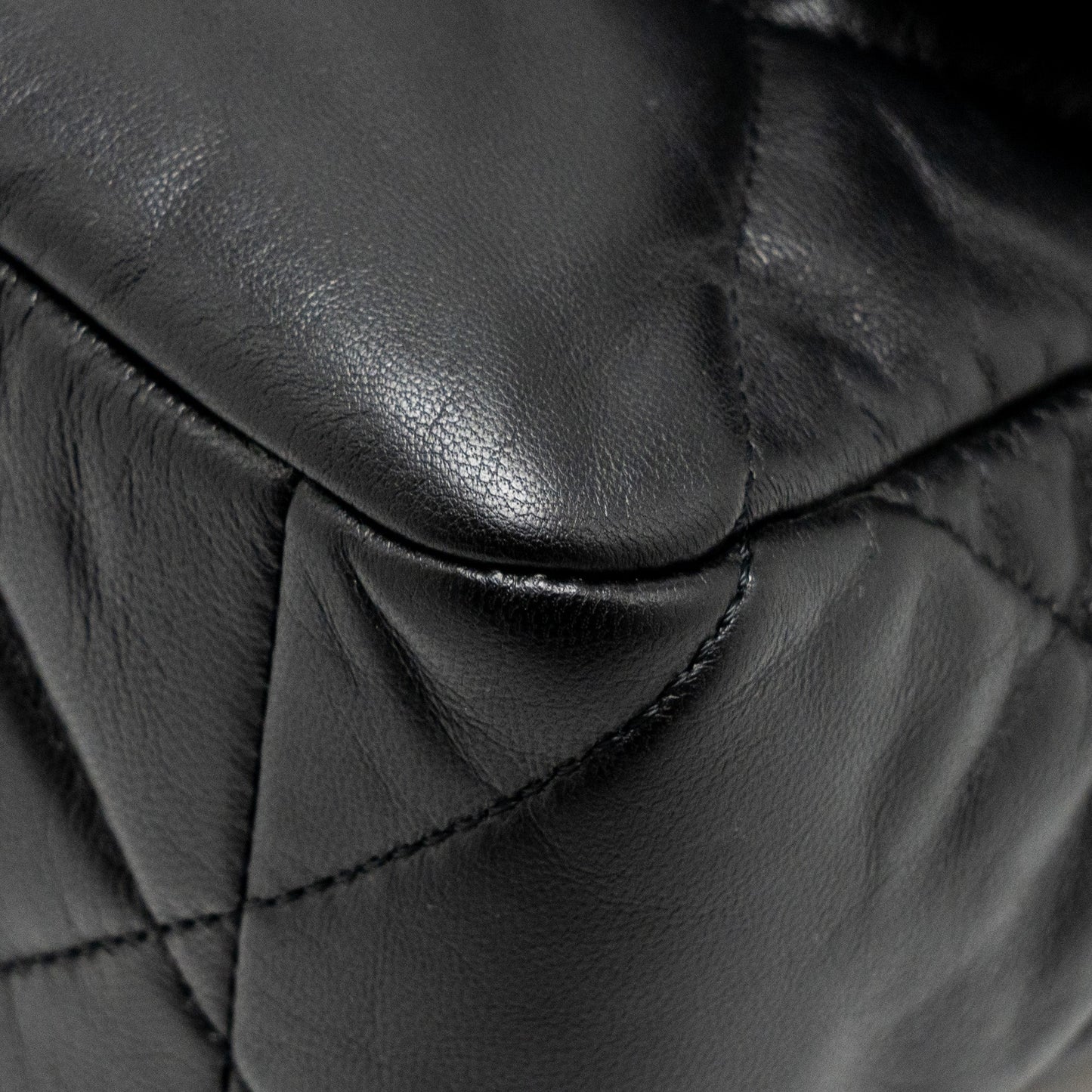 Chanel Large 19 Bag Goatskin Black Multicolour Hardware