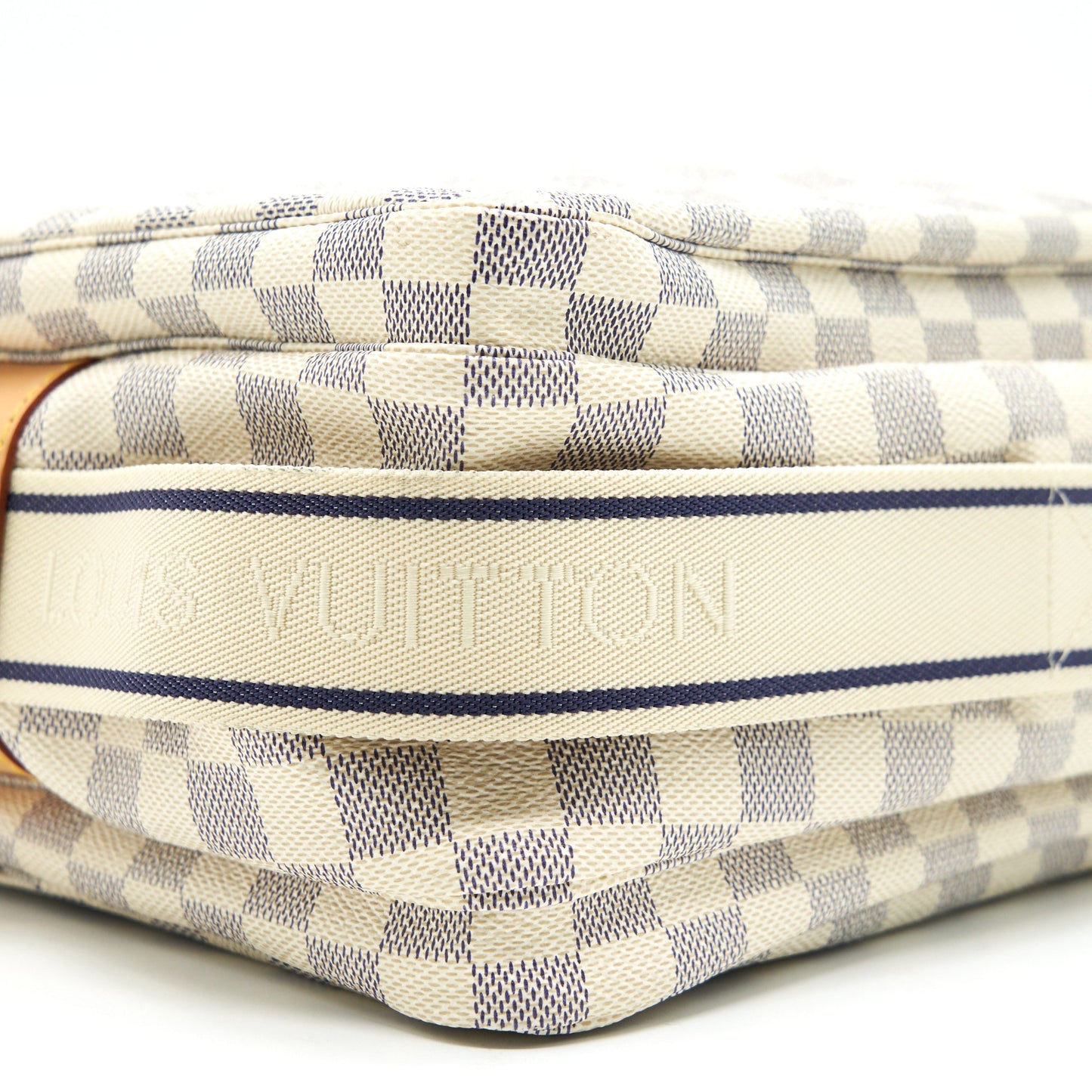 LOUIS VUITTON Damier Azur Canvas Naviglio Messenger Bag