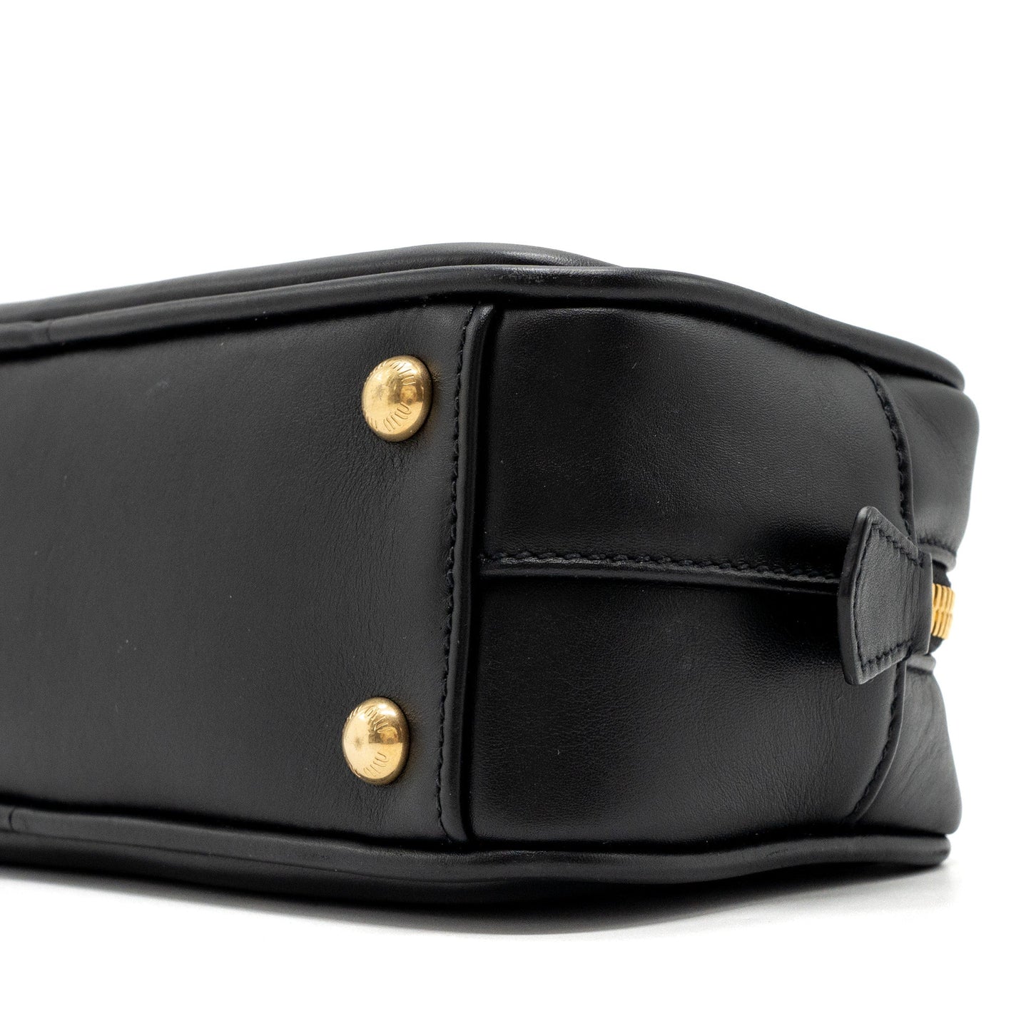 Miumiu Arcadie Top Handle Bag Black GHW