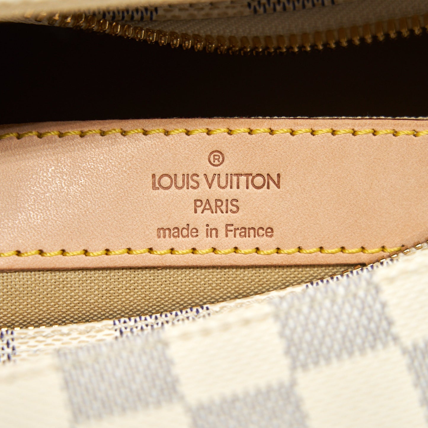 LOUIS VUITTON Damier Azur Canvas Naviglio Messenger Bag