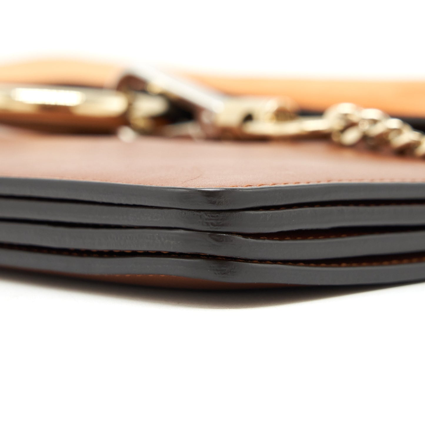 Chloe Faye Shoulder Bag Brown SHW