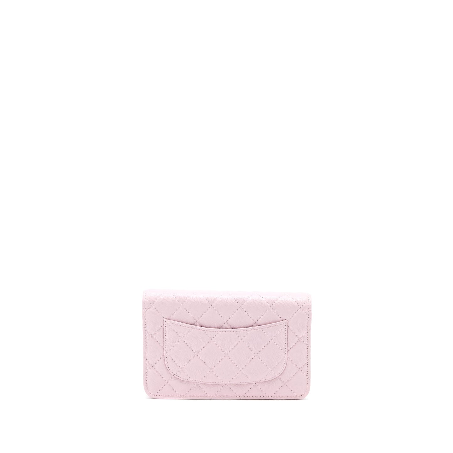 Chanel Classic Wallet On Chain Caviar Light Pink LGHW