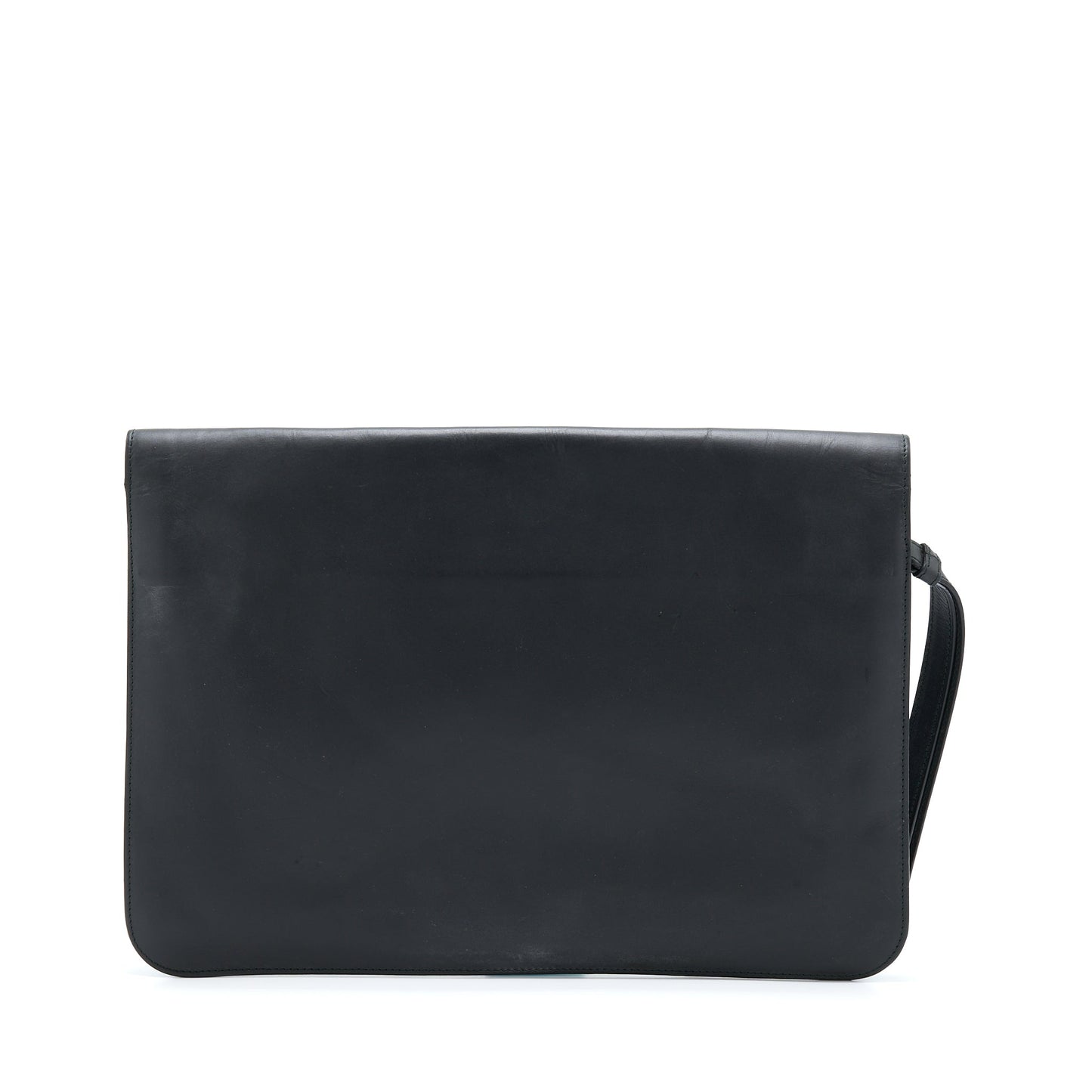 Bottega Veneta Men’s Pouch Intrecciate Black With Black Hardware