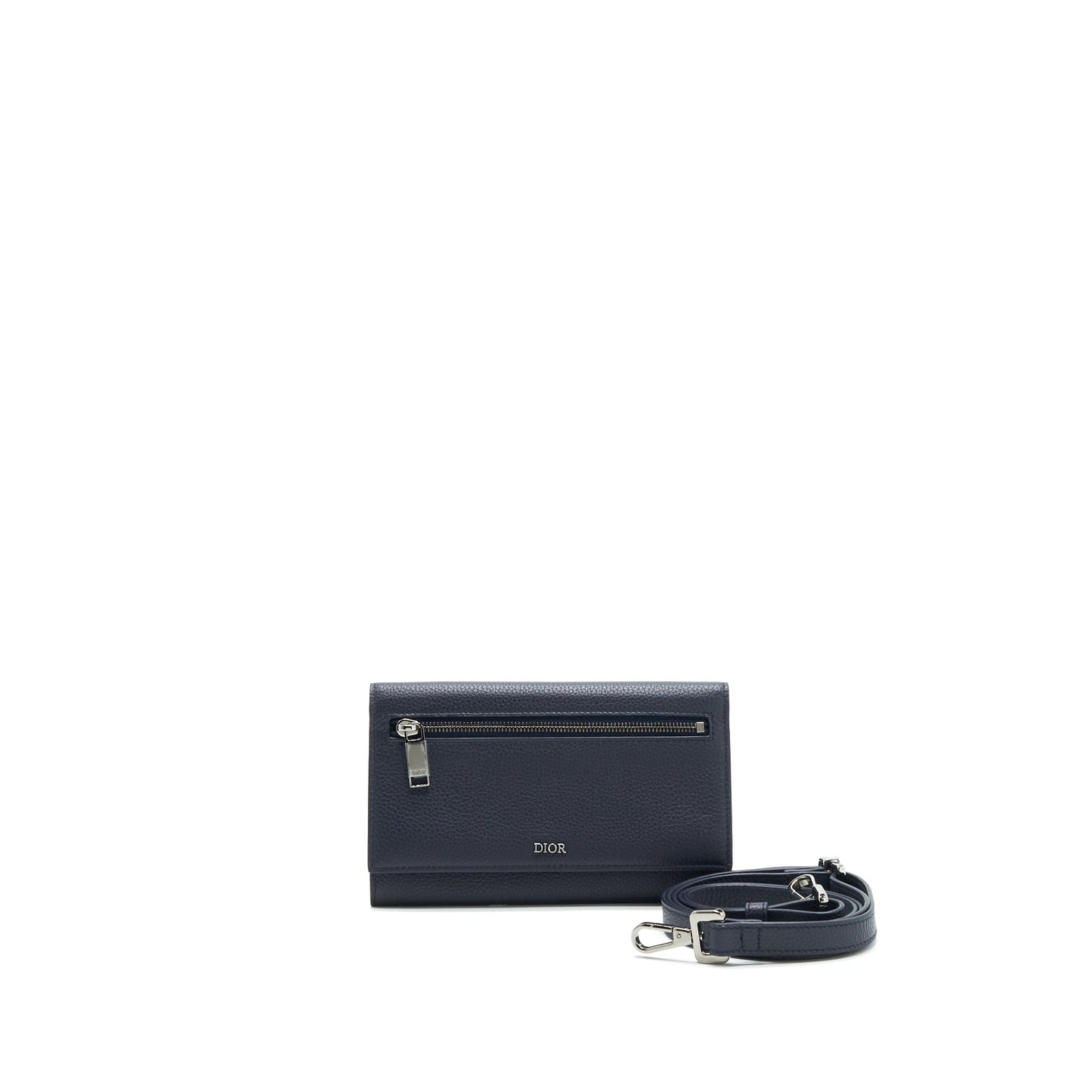 Luxury Dior Playfull Strap Wallet Navy