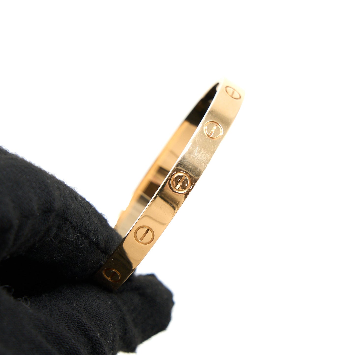 Cartier Size 16 Love Bracelet 18k Rose Gold