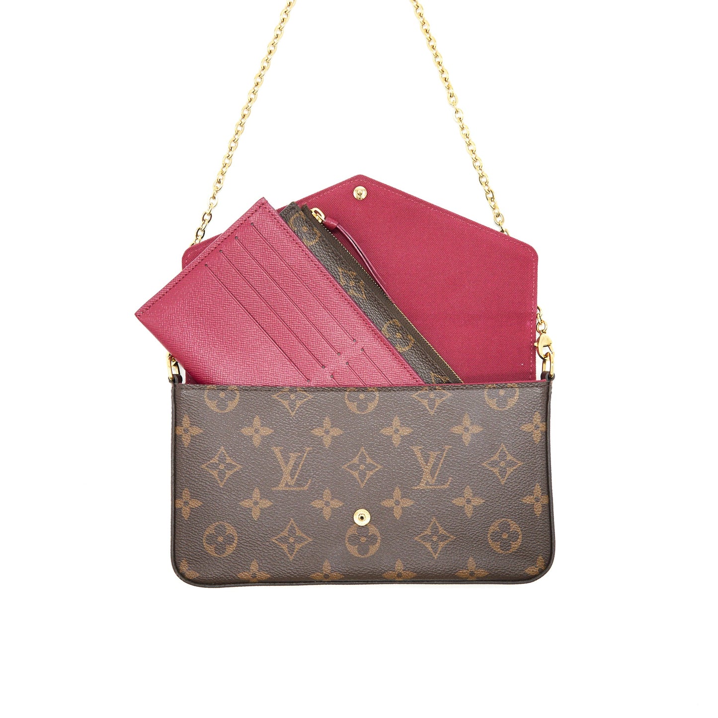Louis Vuitton Felicie Pochette Monogram Canvas