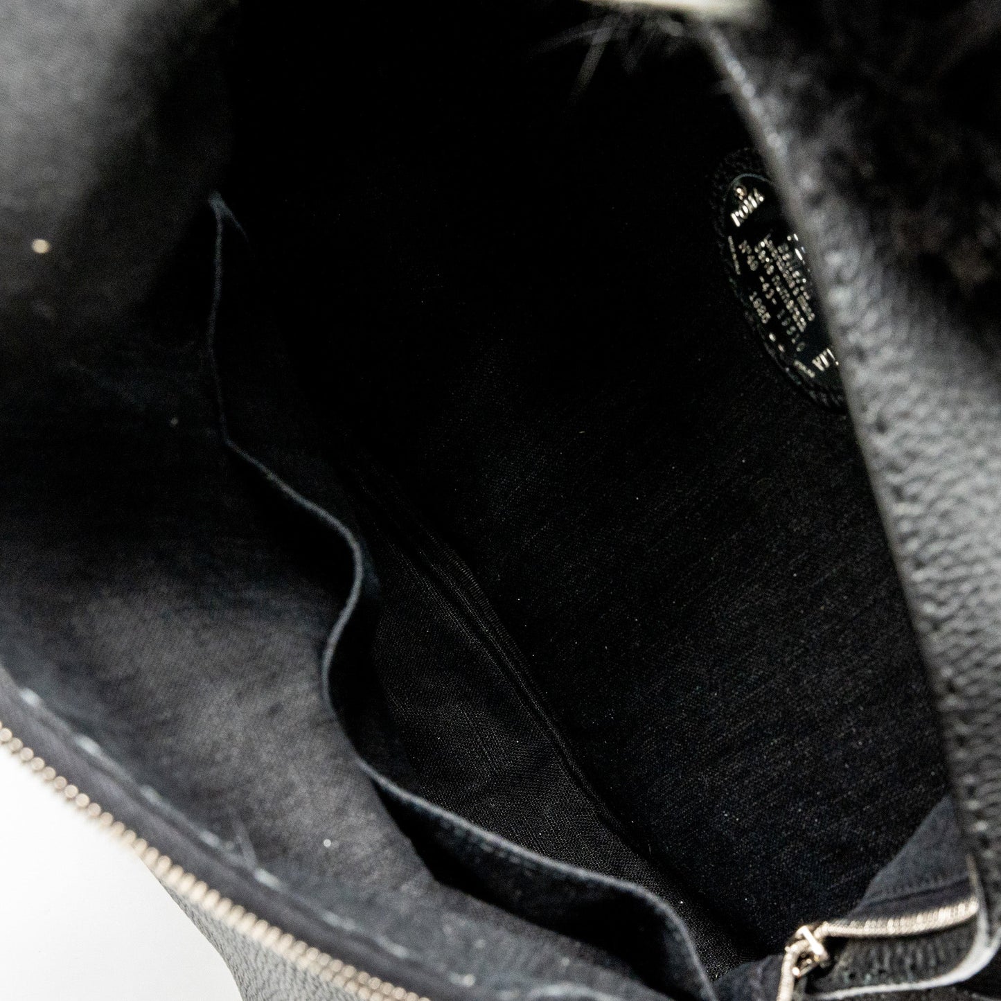 Fendi Large Backpack Calfskin/Fur/Crocodile Black/Multicolour SHW
