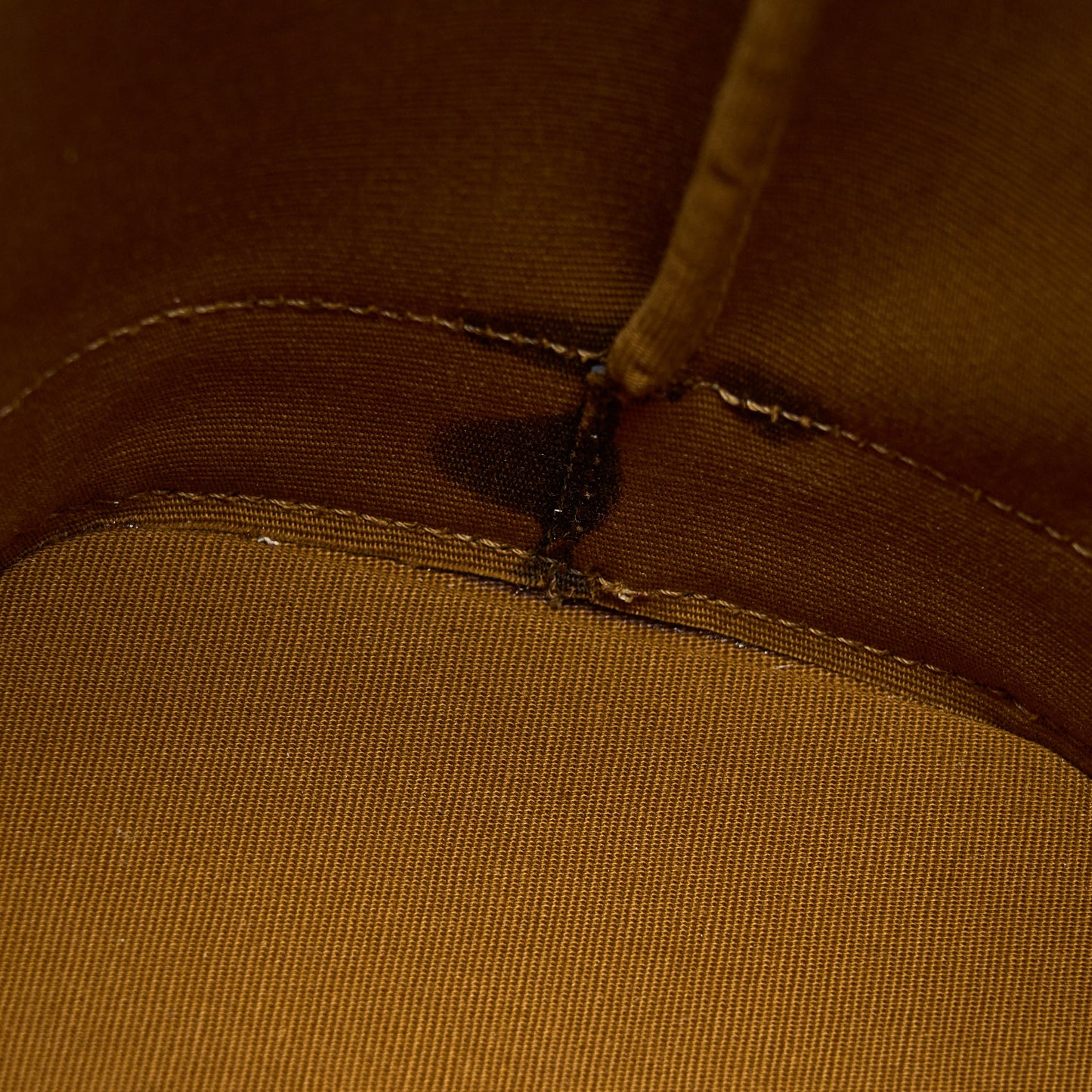 Celine Small Bucket Bag Triomphe Canvas/Leather Tan GHW