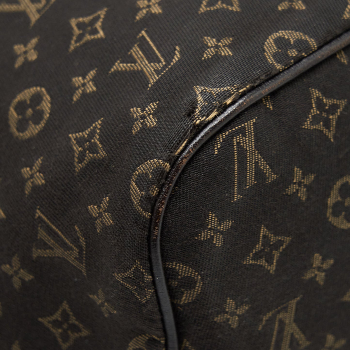 Louis Vuitton Neverfull MM Monogram Fabric Dark Brown GHW