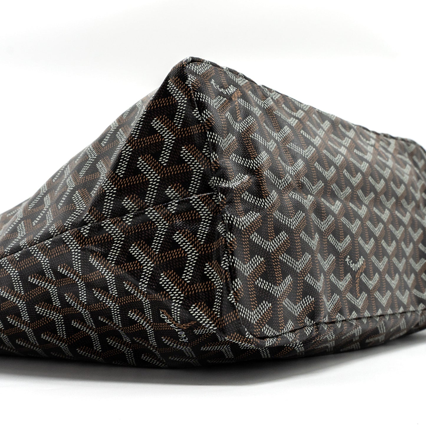 Goyard Saint Louis pm tote bag goyardine canvas brown/ multicolour