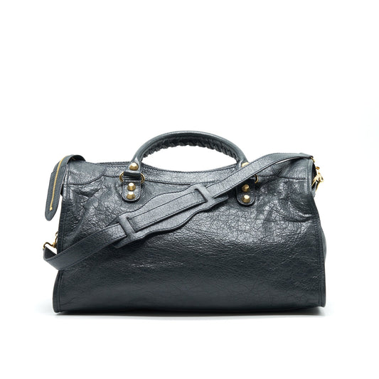 BALENCIAGA GIANT CITY DARK GREY GHW