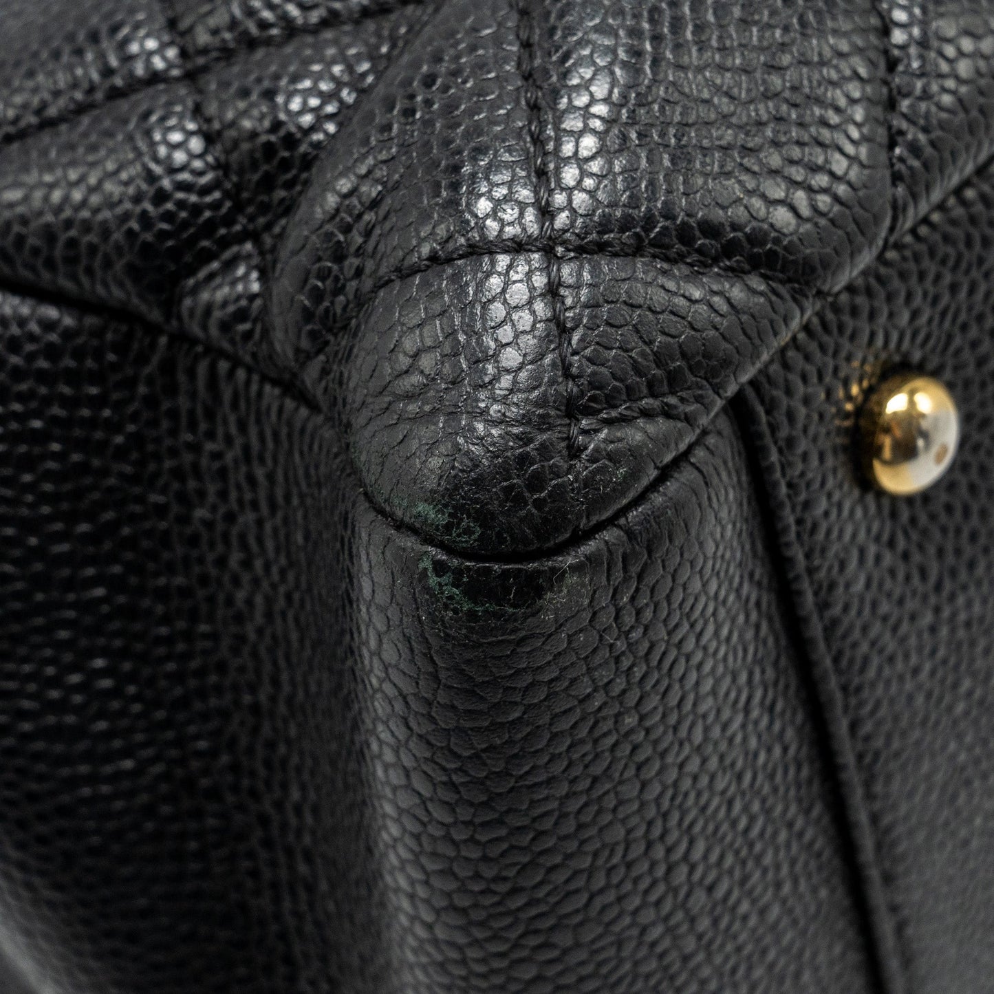 Chanel Grand Shopping Tote Bag XL Caviar Black GHW
