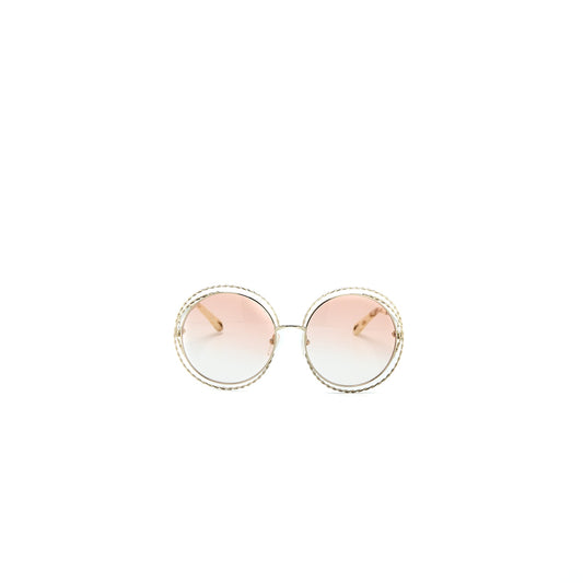 Chloe Round Heart Sunglasses Light Purple