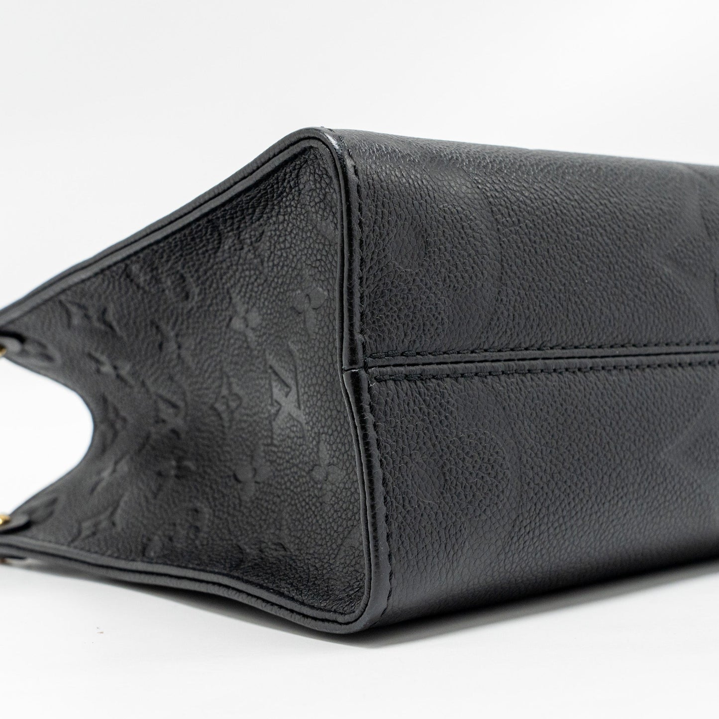 Louis Vuitton Onthego Pm Monogram Empreinte Leather Black GHW