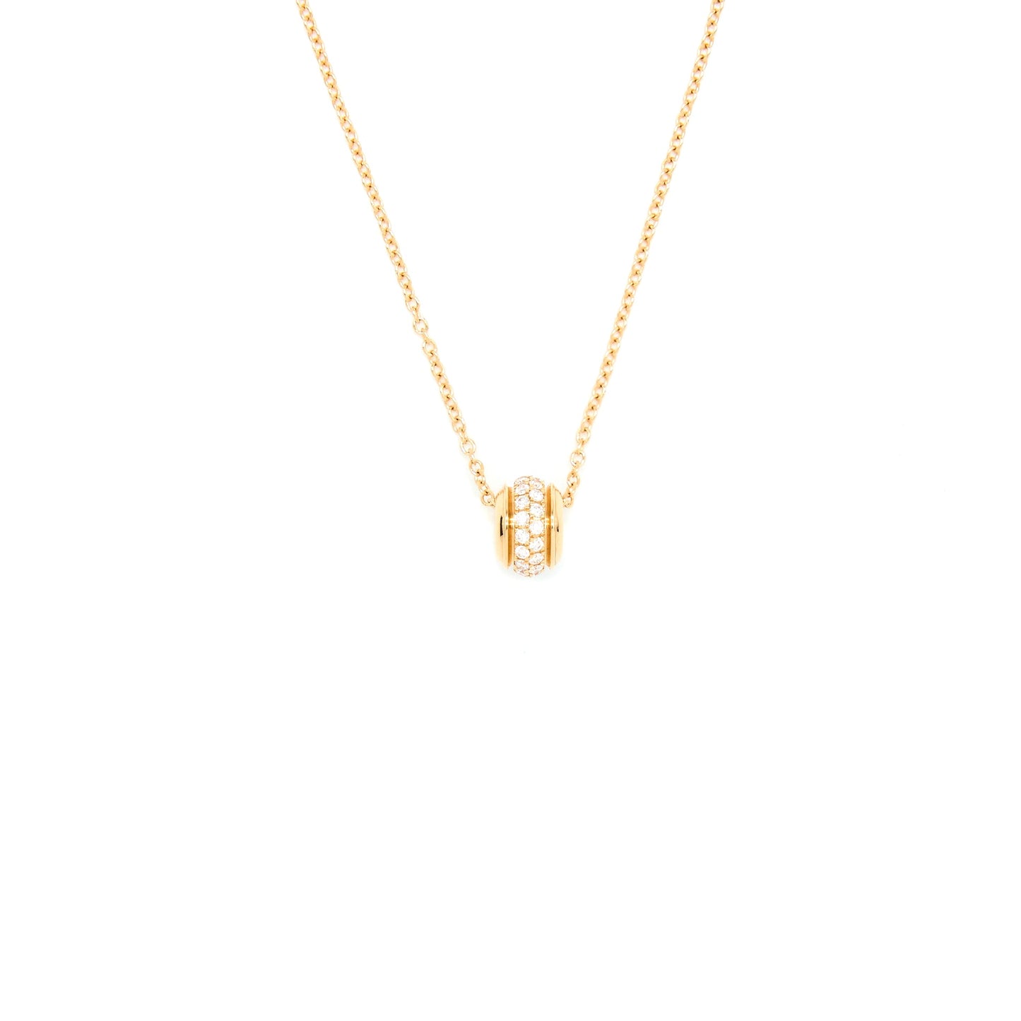 Piaget Possession Pendant Necklace 18K Rose Gold With Diamonds