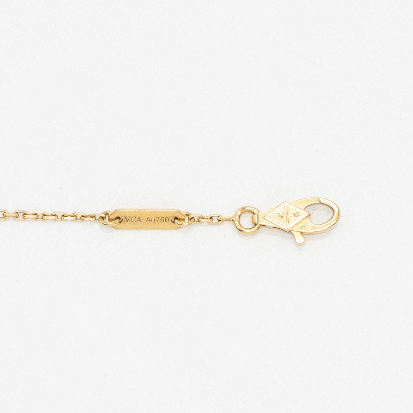 Van Cleef & Arpels Sweet Alhambra Butterfly Bracelet Mother Of Pearl Yellow Gold