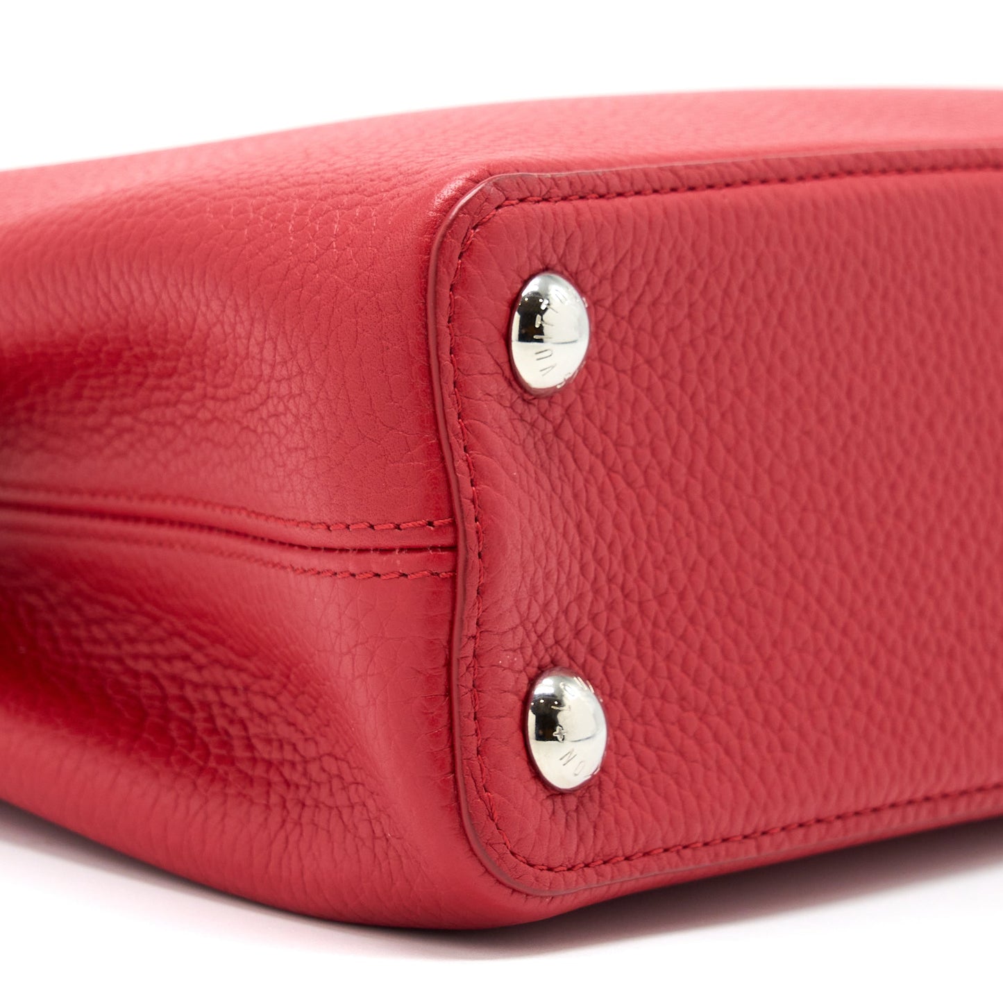 Louis Vuitton Capucines BB Taurillon Red GHW